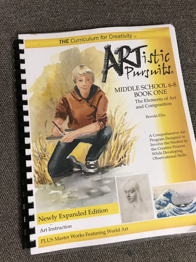 Artistic Pursuit Art Curriculum Review Homeschool Tablet