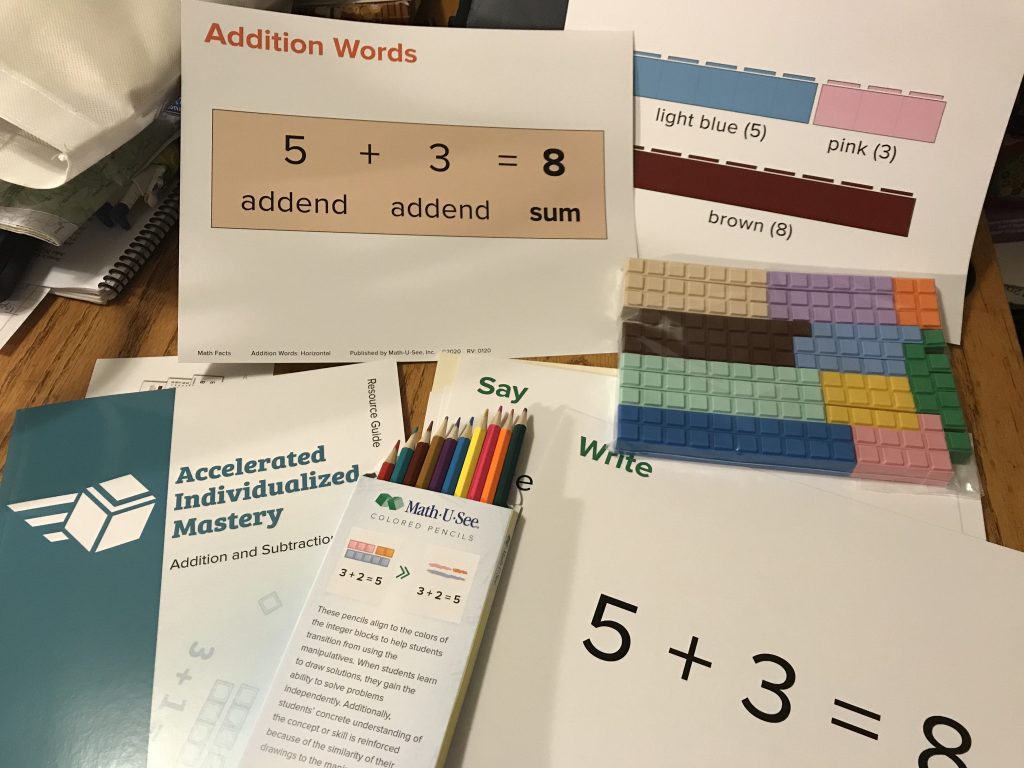 Math U See AIM review – Homeschool Tablet